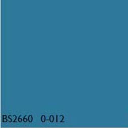 British Standard BS2660 0-012 PACFIC BLUE