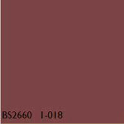 British Standard BS2660 1-018 MECCA RED