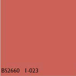 British Standard BS2660 1-023 TAWNY RED