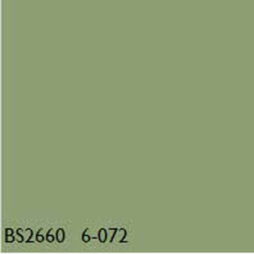 British Standard BS2660 6-072 APPLE GREEN
