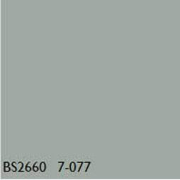 British Standard BS2660 7-077 SHADOW BLUE