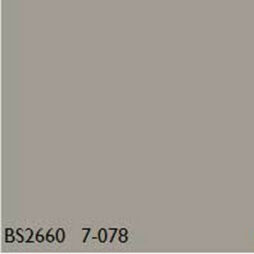 British Standard BS2660 7-078 LIGHT GREY
