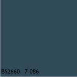 British Standard BS2660 7-086 MIDNIGHT BLUE