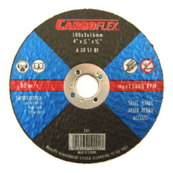 Grinding Wheel Cut Off Disc 100 Mm X 3 Mm X 16 Mm Hole Each