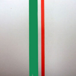 Pinstripe Vinyl 7.5Mm Green/Red Line 10 Mtr