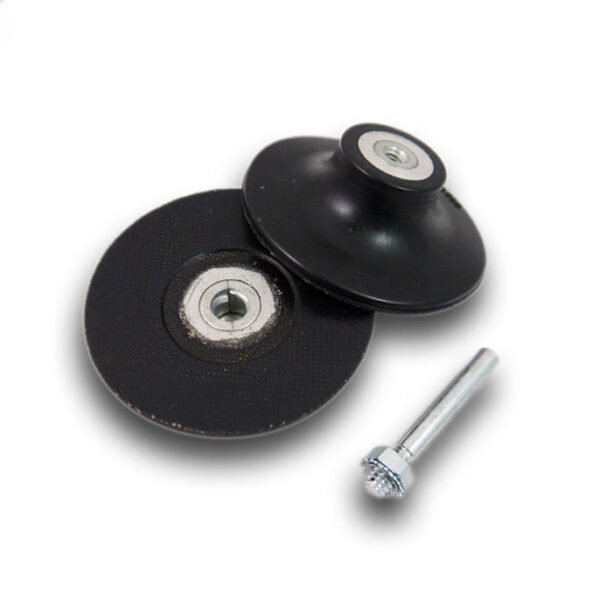 Roll-On Rolox Backing Pad 75Mm 6Mm Tread With 6Mm Shank Each