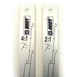 Paint Stirring Mixing Stick And Ratio Measurement Double Sided 2-1 And 4-1 Each