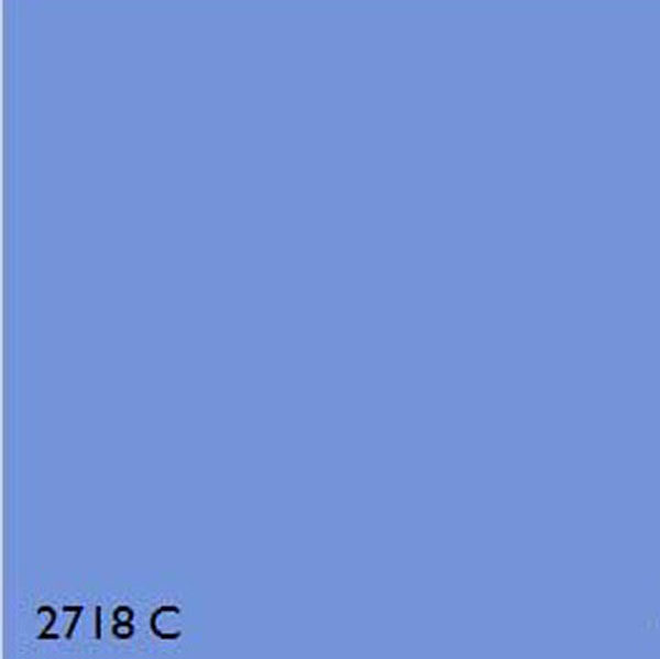 Pantone 2718C BLUE RANGE