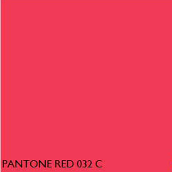 Pantone Fluorescent RED 032 C