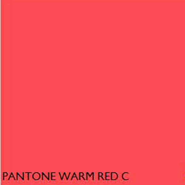 Pantone  WARM RED C