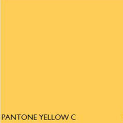 Pantone Fluorescent YELLOWC YELLOW RANGE